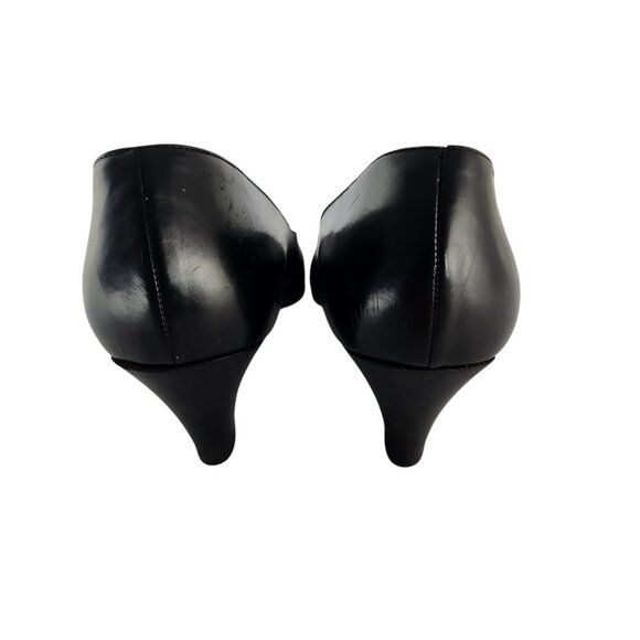 Ralph Lauren Pumps Leather Low Heel Size 8 AA - Picture 2 of 15